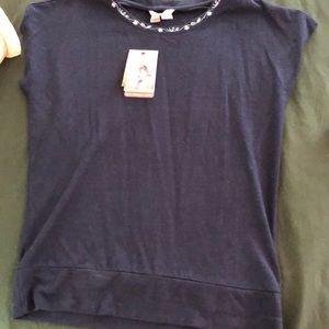 Royal Robbins top small navy